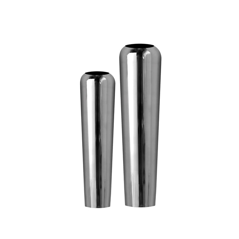 Silver Elegance Vase