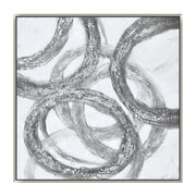 AQUA Wall Decor Silver