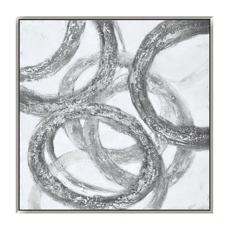 AQUA Wall Decor Silver