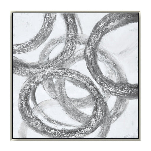 AQUA Wall Decor Silver