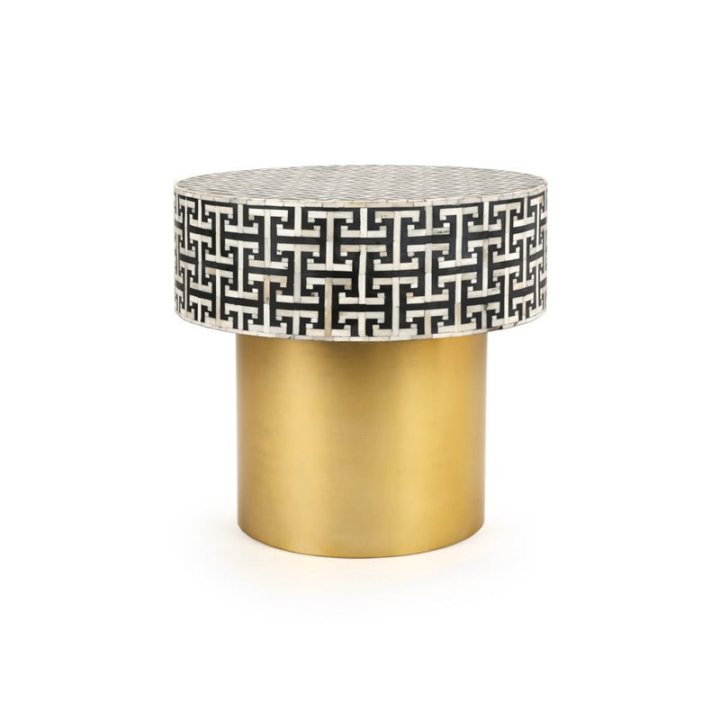 AUGUSTINE BONE INLAY Tables End Table