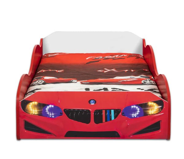 Beamer S1 Eco Race Car Bed - Twin Size Red