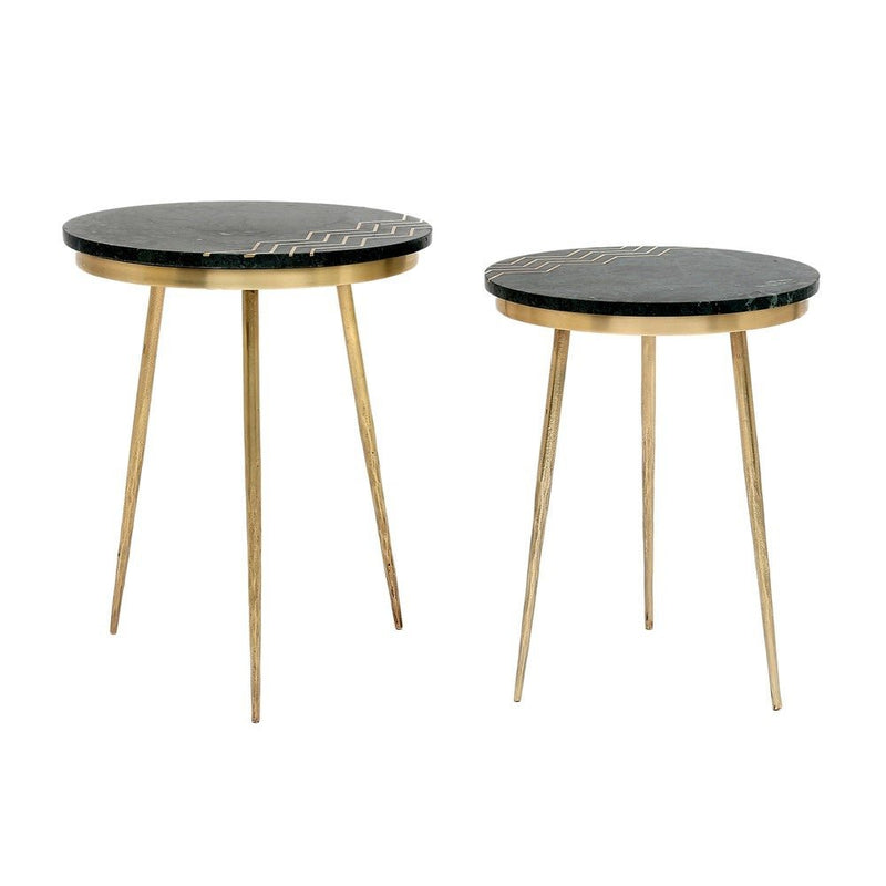 Belvin Marble End Table (Set of 2)