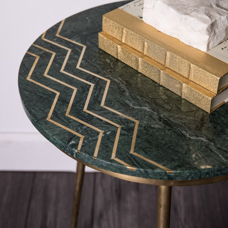 Belvin Marble End Table (Set of 2)