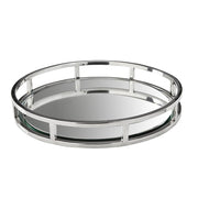 Brushed Gold Tray Silver