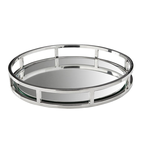 Brushed Gold Tray Silver