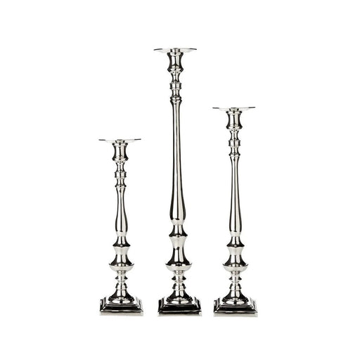 CANDLE HOLDER SET GOLD Silver