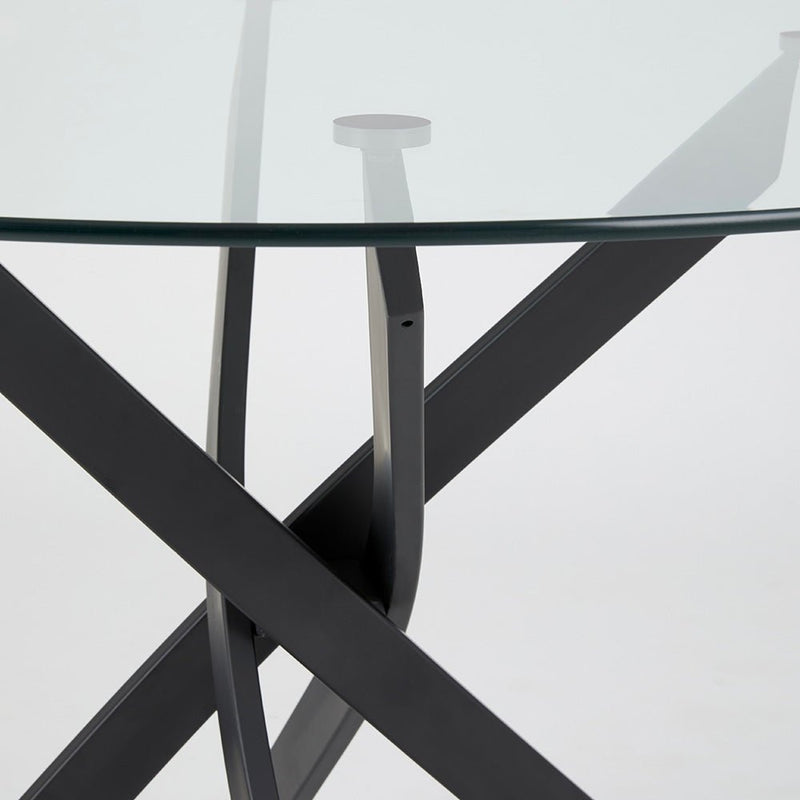 CAROL Dining Table Black Frame