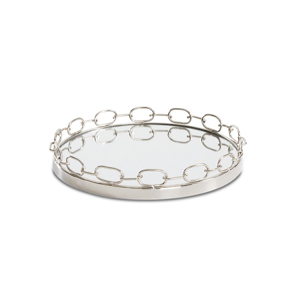 CHAIN LINK TRAYS Silver