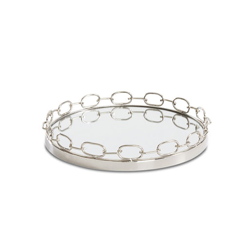 Chain Link Trays Silver