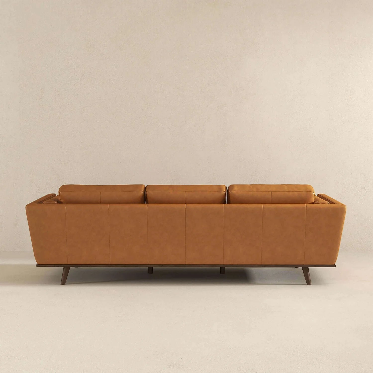 Chase Tan Genuine Leather Sofa Berre Furniture