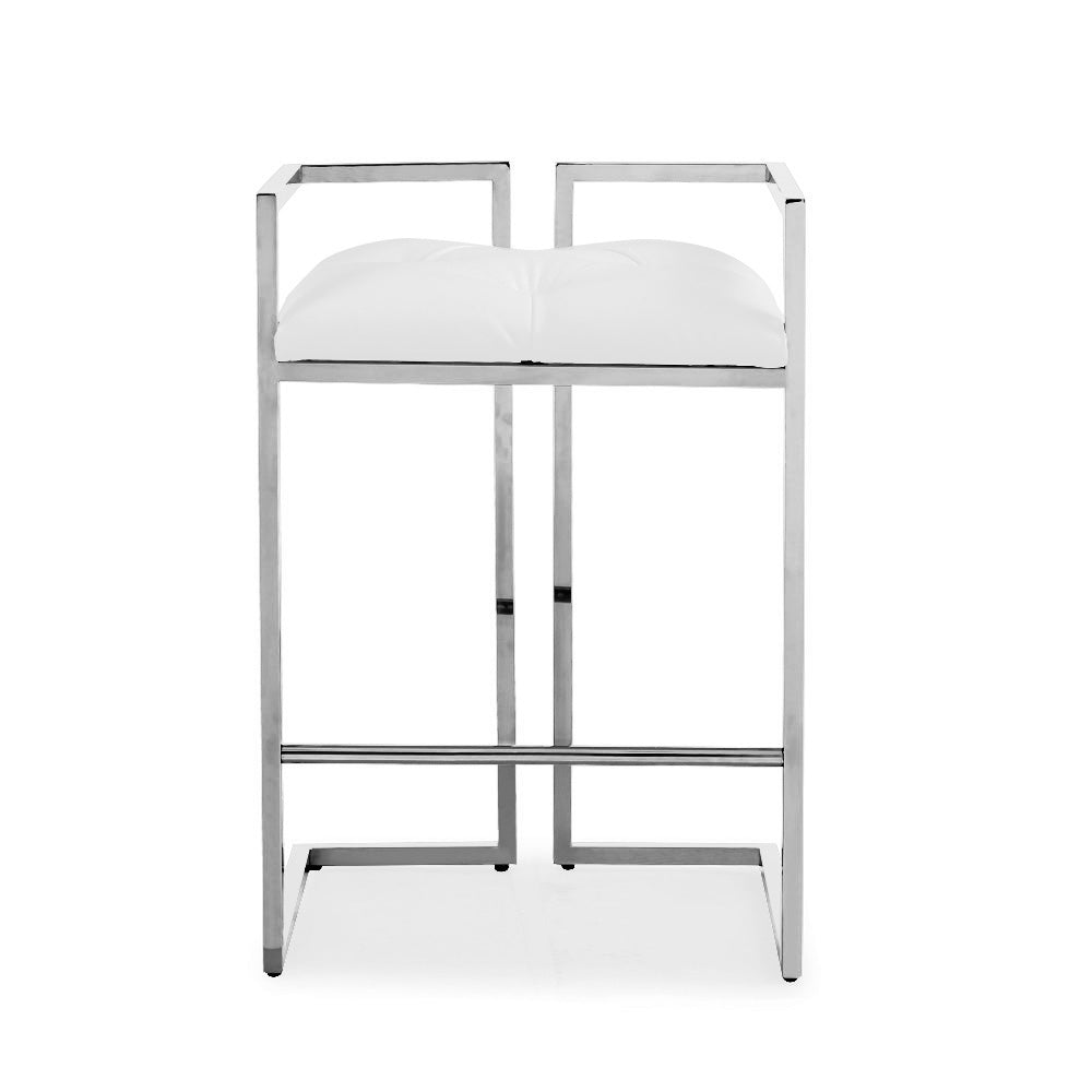 CORALIE Counter Chair White