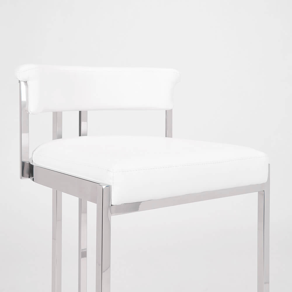 CORONA Counter Chair White