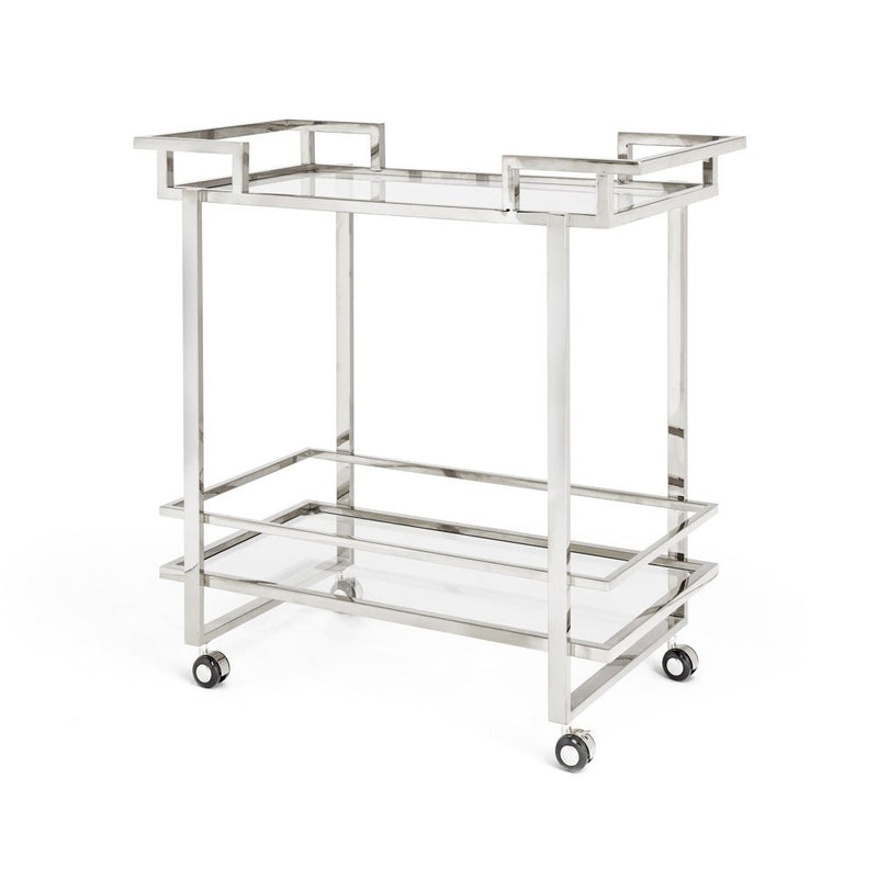DORSEY Bar Cart Silver