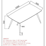Emery & Akira 7pc Dining Set