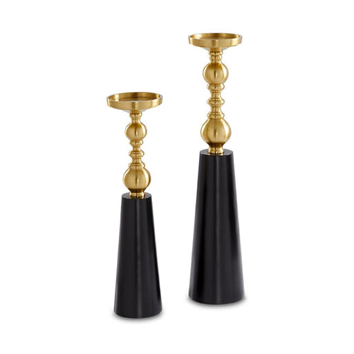 Emilia Spool Pillar Candle Stand