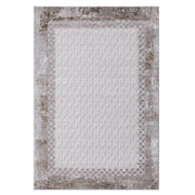 Geometric Beige Rug
