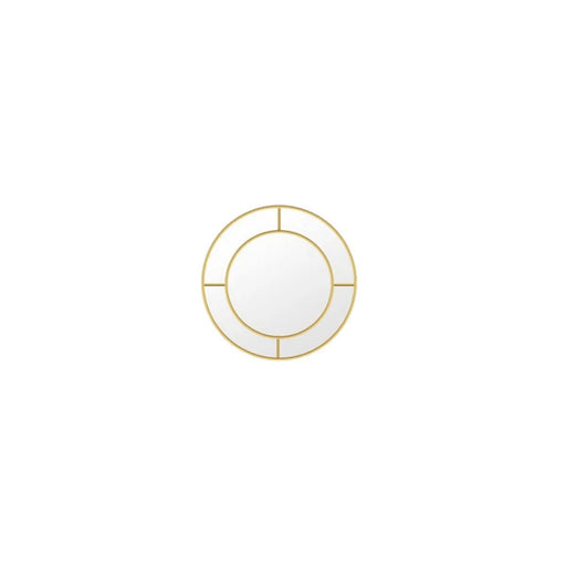 GOLD FRAME WALL MIRROR