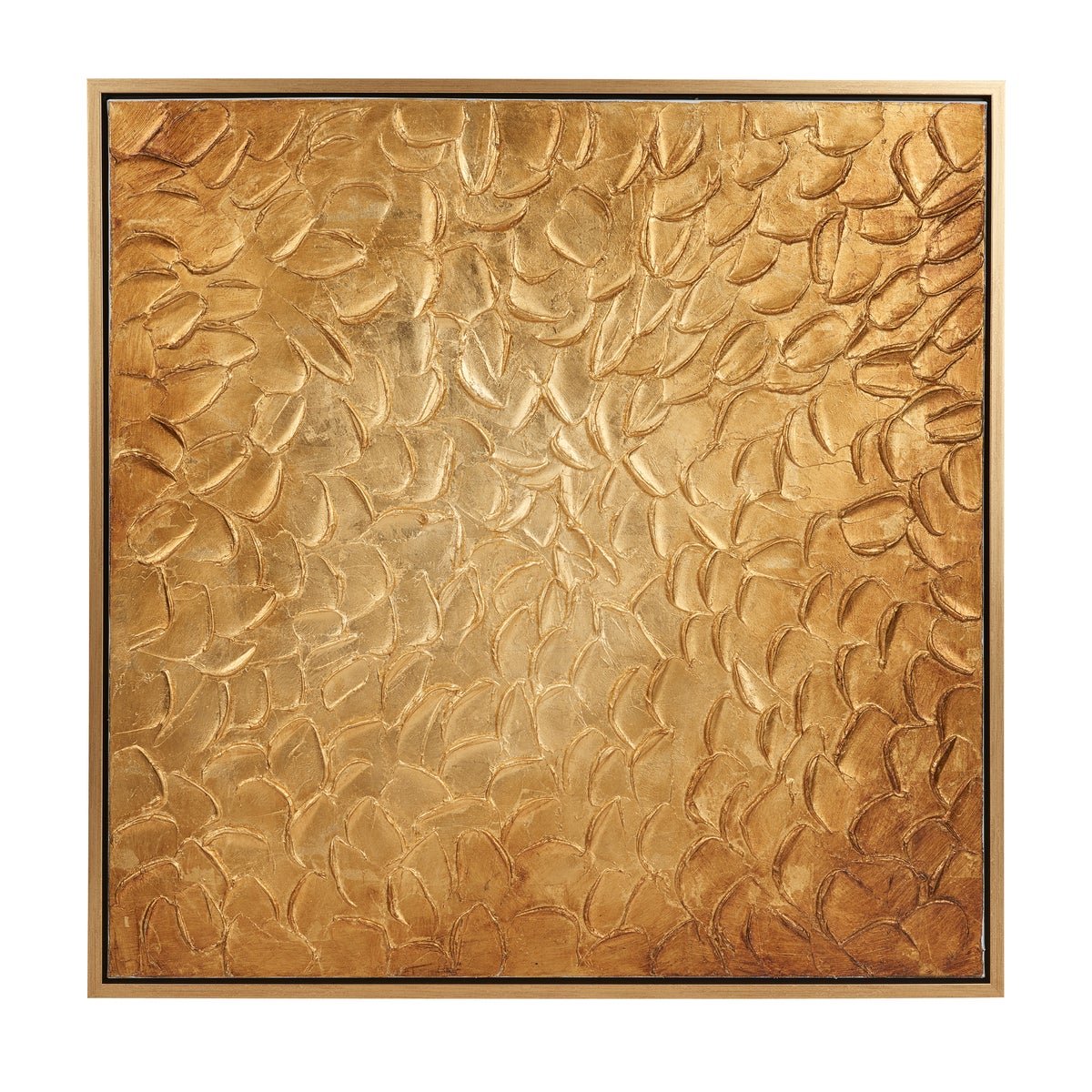 Gold Waves Wall Art - Berre Furniture