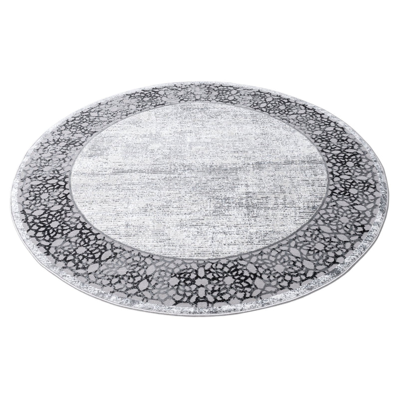Grey Mandala Rug