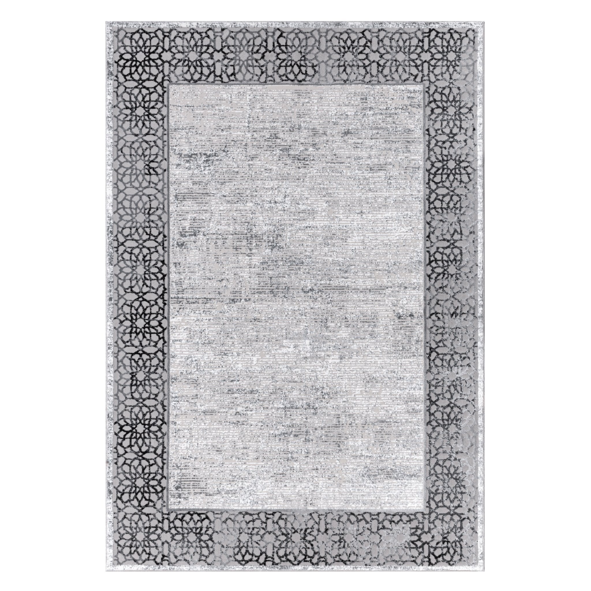 Grey Mandala Rug