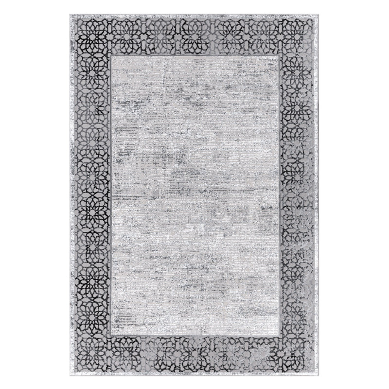 Grey Mandala Rug