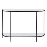 HALF ROUND Console Table Black