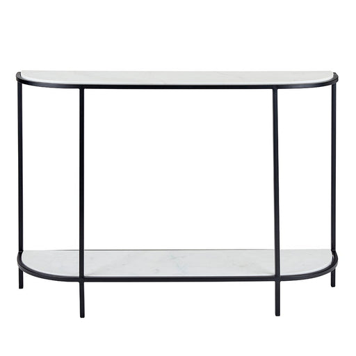HALF ROUND Console Table Black
