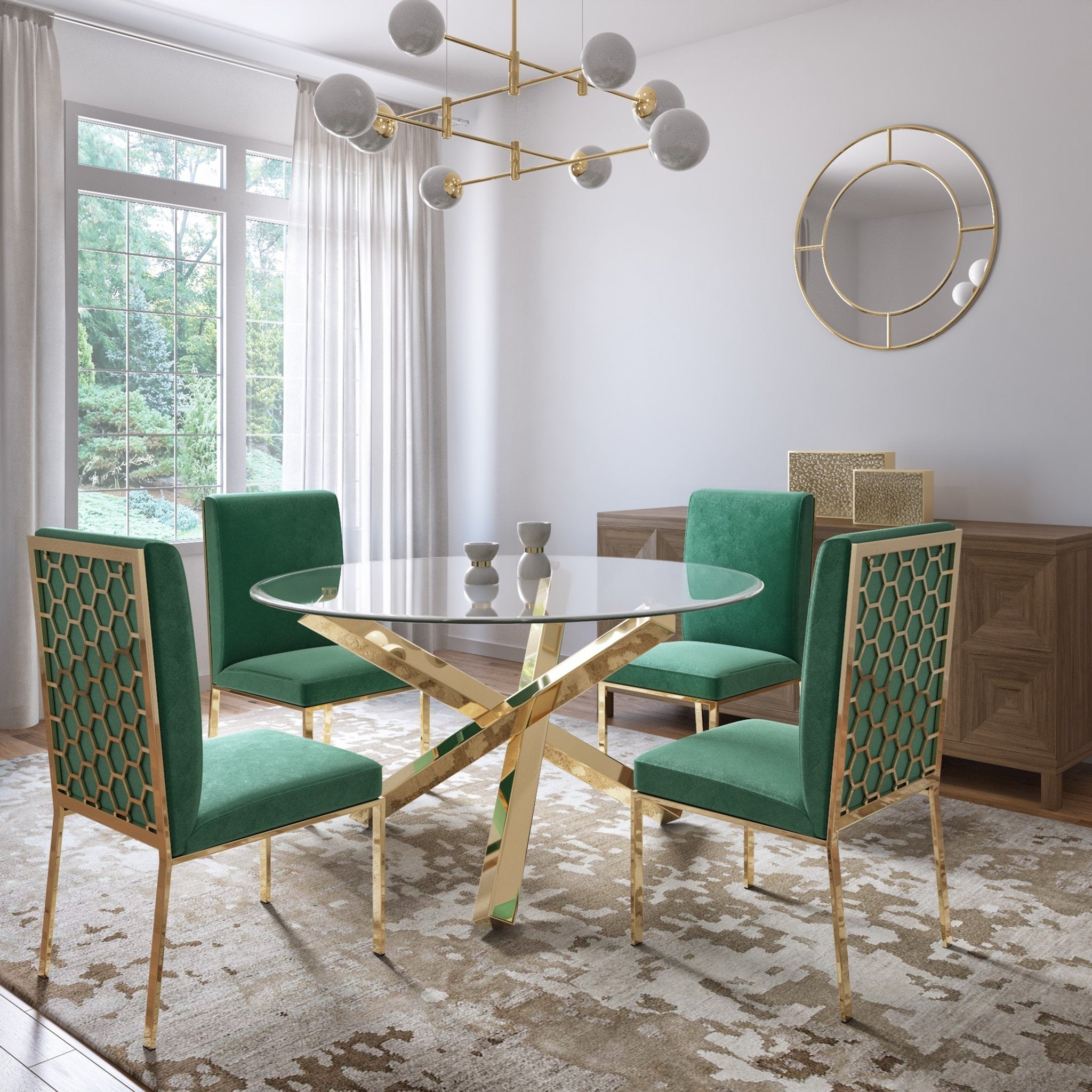 HELEN Dining Table Gold