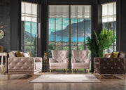 HELENA Armchair Brown