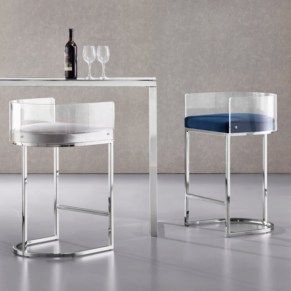 LUCCA Acrylic Stool - Berre Furniture