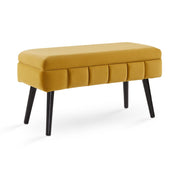 MARCELLA Storage Bench Yellow