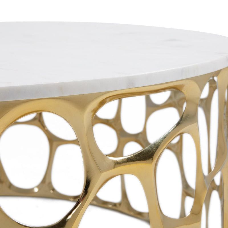 MARIO End Table Gold
