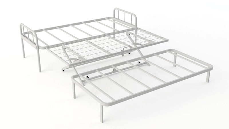 Metal Trundle Bed - Twin Size