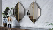 Montego Buffet Mirror - 2 Pieces By Bellona