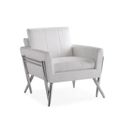 MORGAN LOUNGE CHAIR White