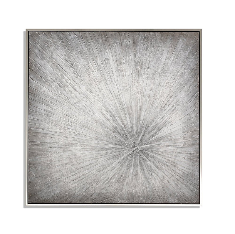 SUPERNOVA Square Canvas SIlver