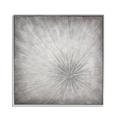 SUPERNOVA Square Canvas SIlver