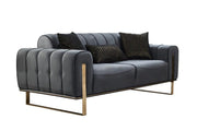 TESLA Sofa 3 SEATER Grey