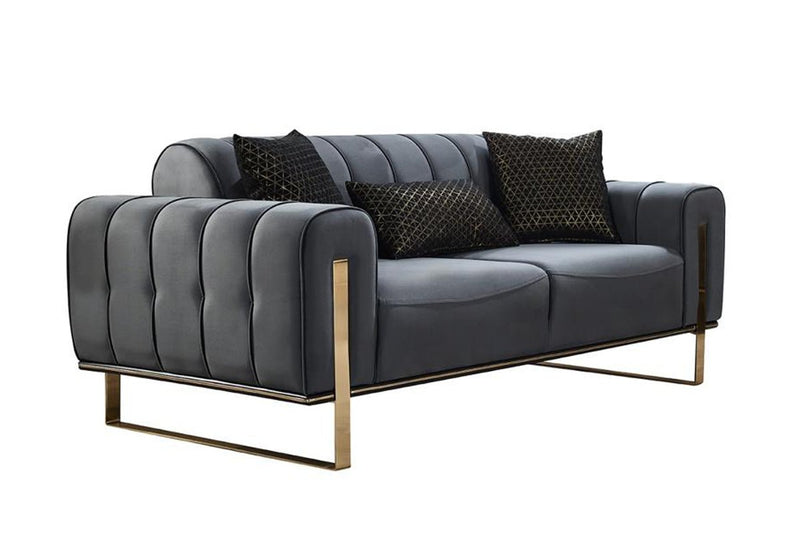 TESLA Sofa 3 SEATER Grey