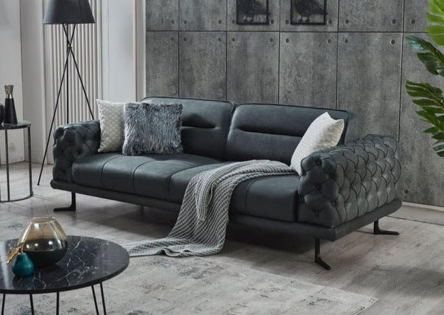TOSCANA Sofa Three Seater Grey
