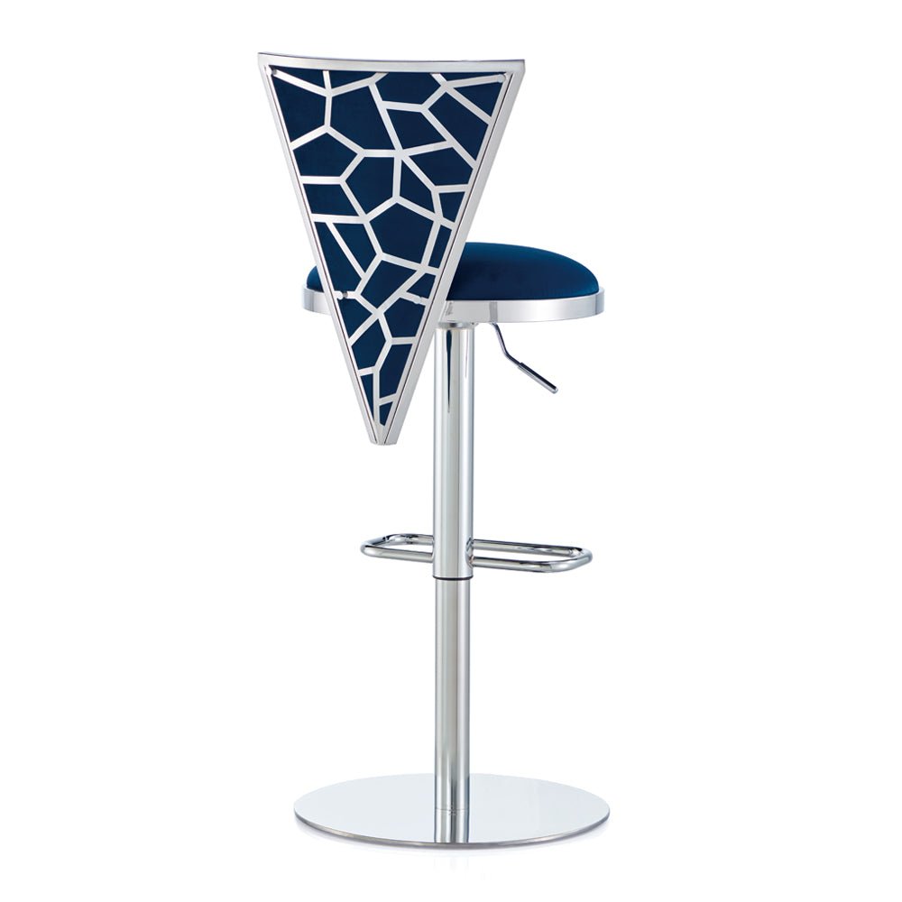 TURIN Adjustable Bar Stool Blue