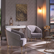 VANESSA Armchair Grey