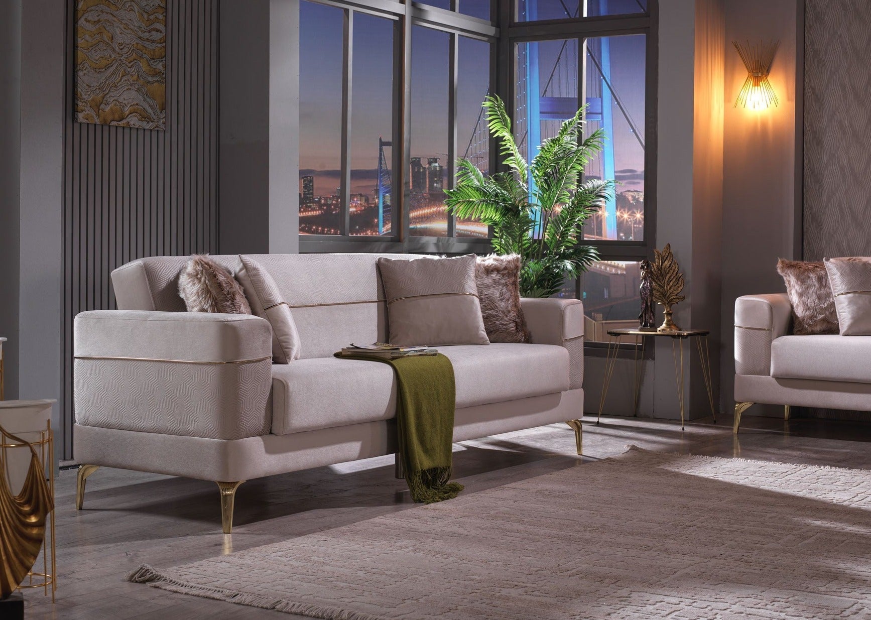 VANESSA Sofa Set Beige